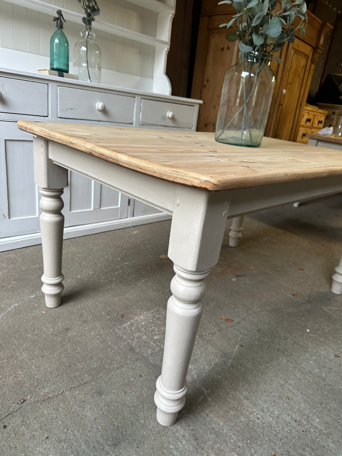 Farmhouse table 6 seater
