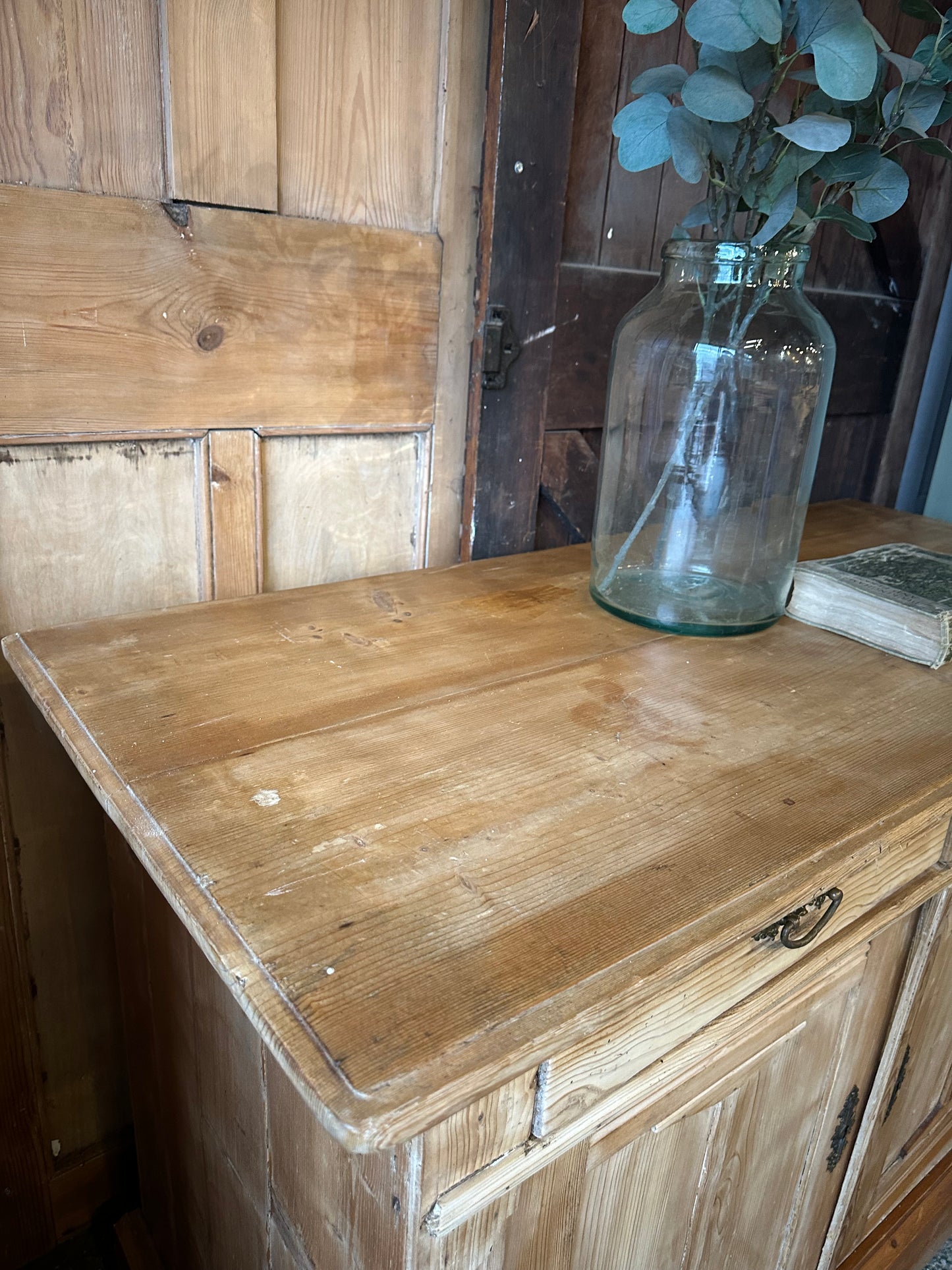 Rustic vintage sideboard
