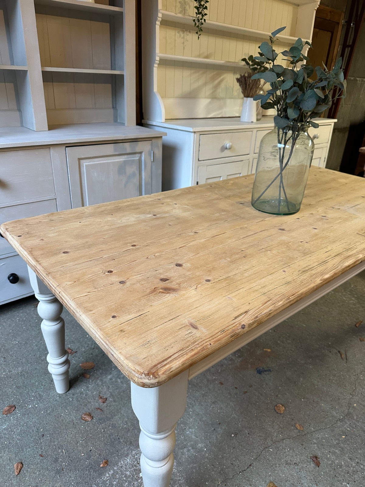 Farmhouse table 8 seater
