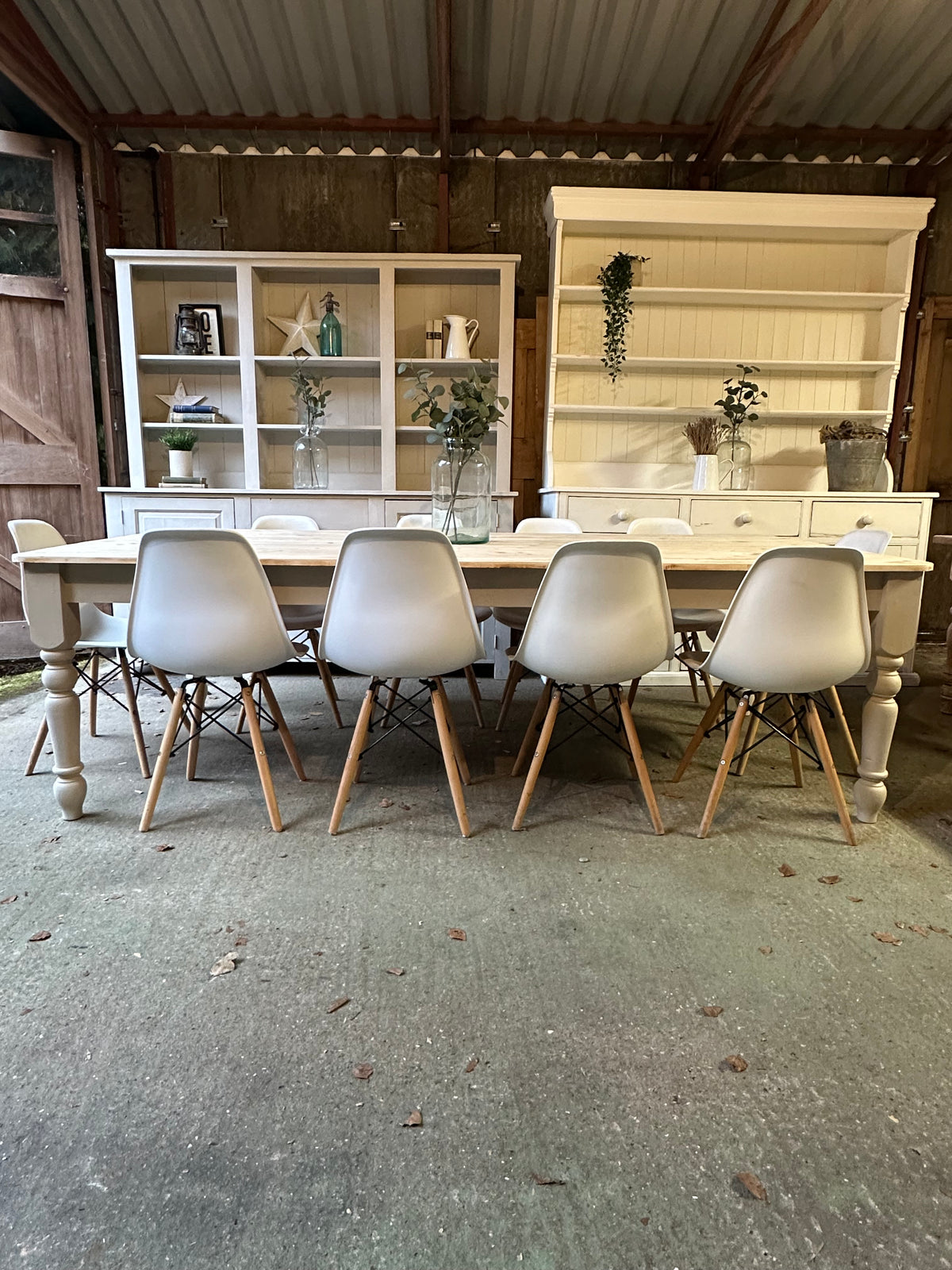 Farmhouse table 10-12 seater