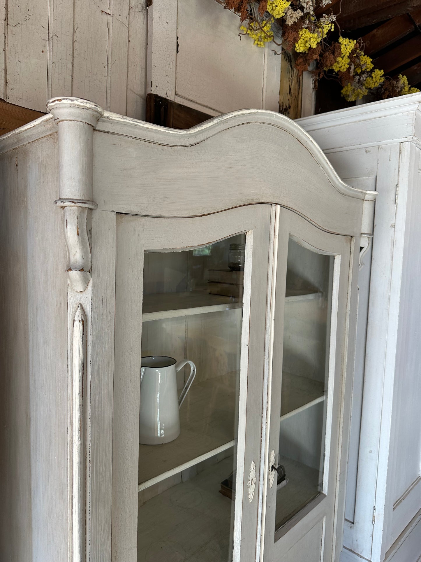 Rustic display cabinet /dresser