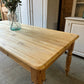 Farmhouse table large 8 seater