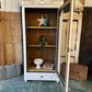 Rustic vintage armoire / linen press / dresser