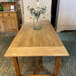 Vintage oak farmhouse refectory table 8 seater
