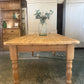 Farmhouse table 8 seater
