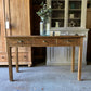 Rustic console table