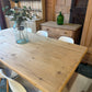 Rustic farmhouse table 8 seater