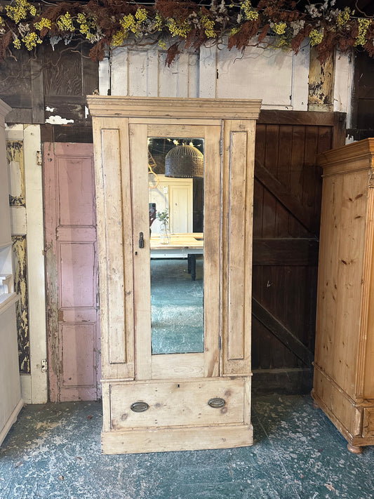 Rustic vintage wardrobe