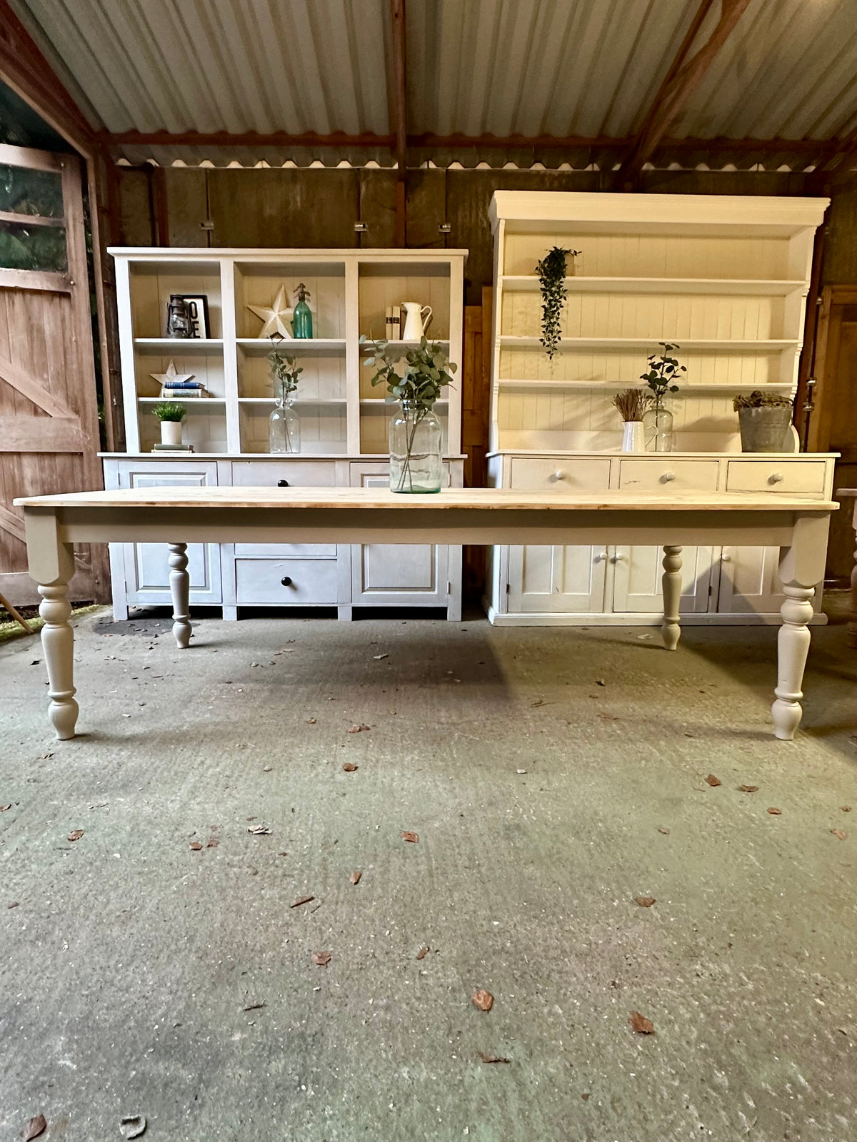 Farmhouse table 10-12 seater