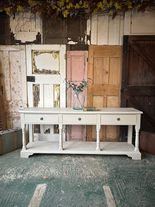 Rustic console table / sideboard