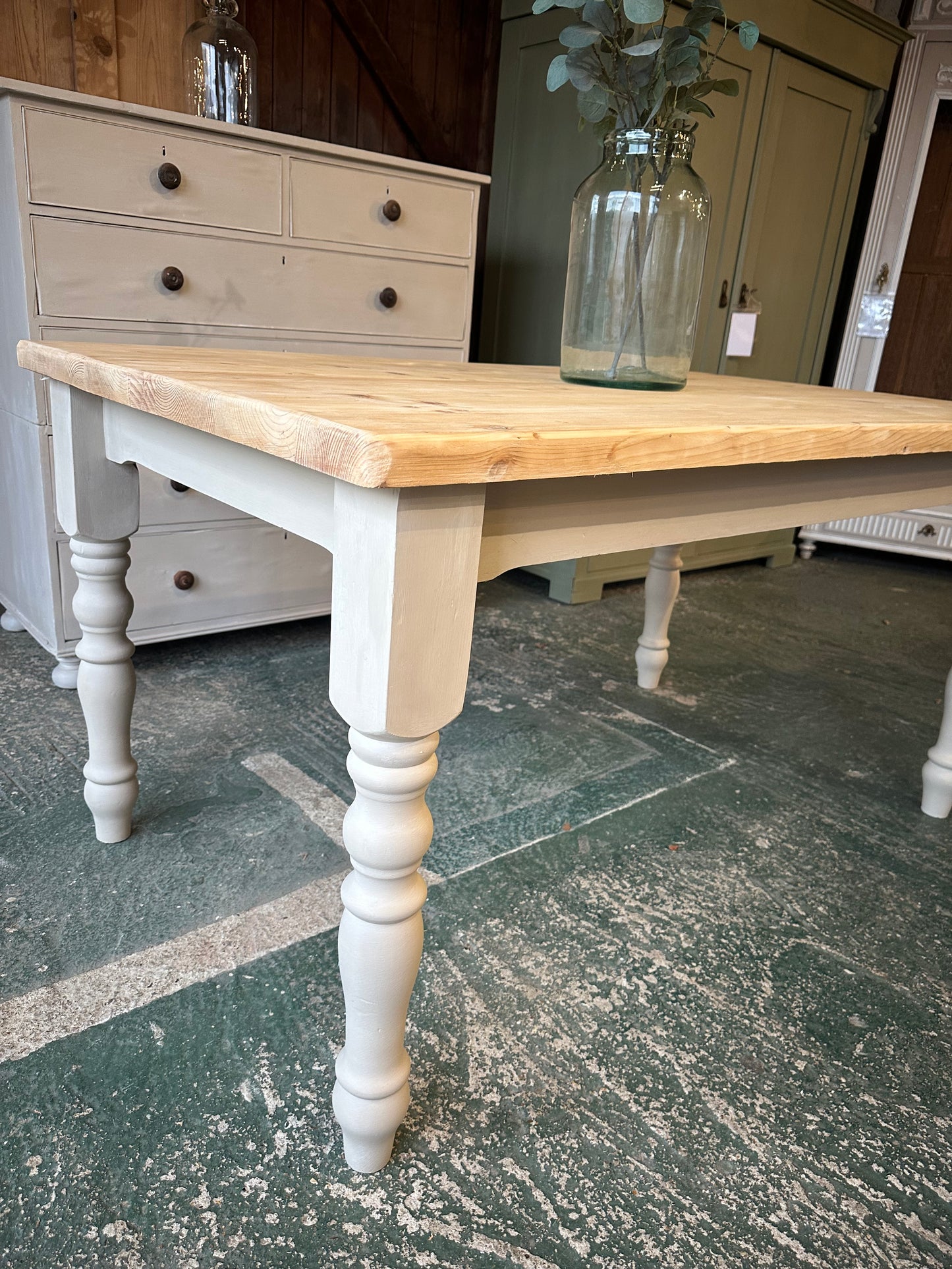 Farmhouse table 6 seater