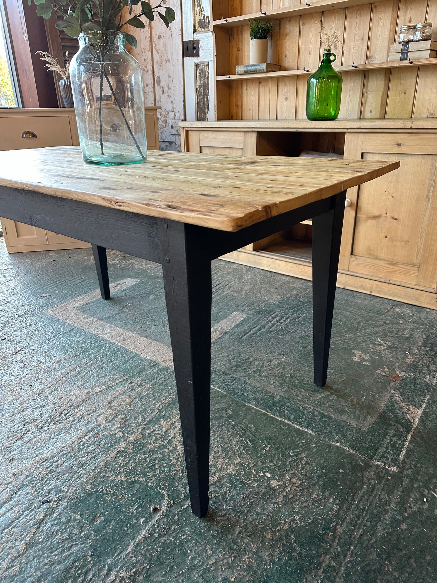 Farmhouse table 6 seater