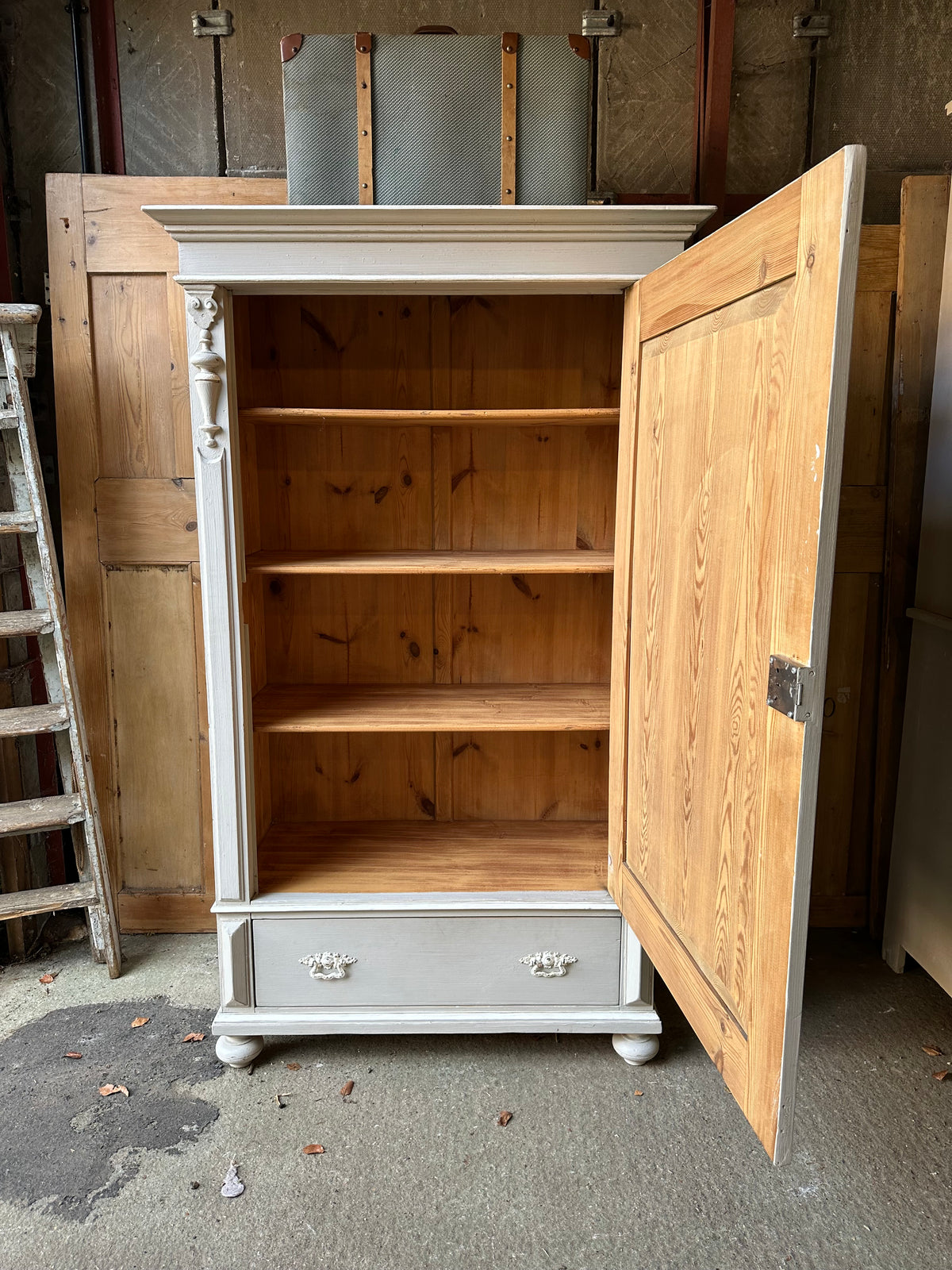 Vintage linen press / pantry / wardrobe