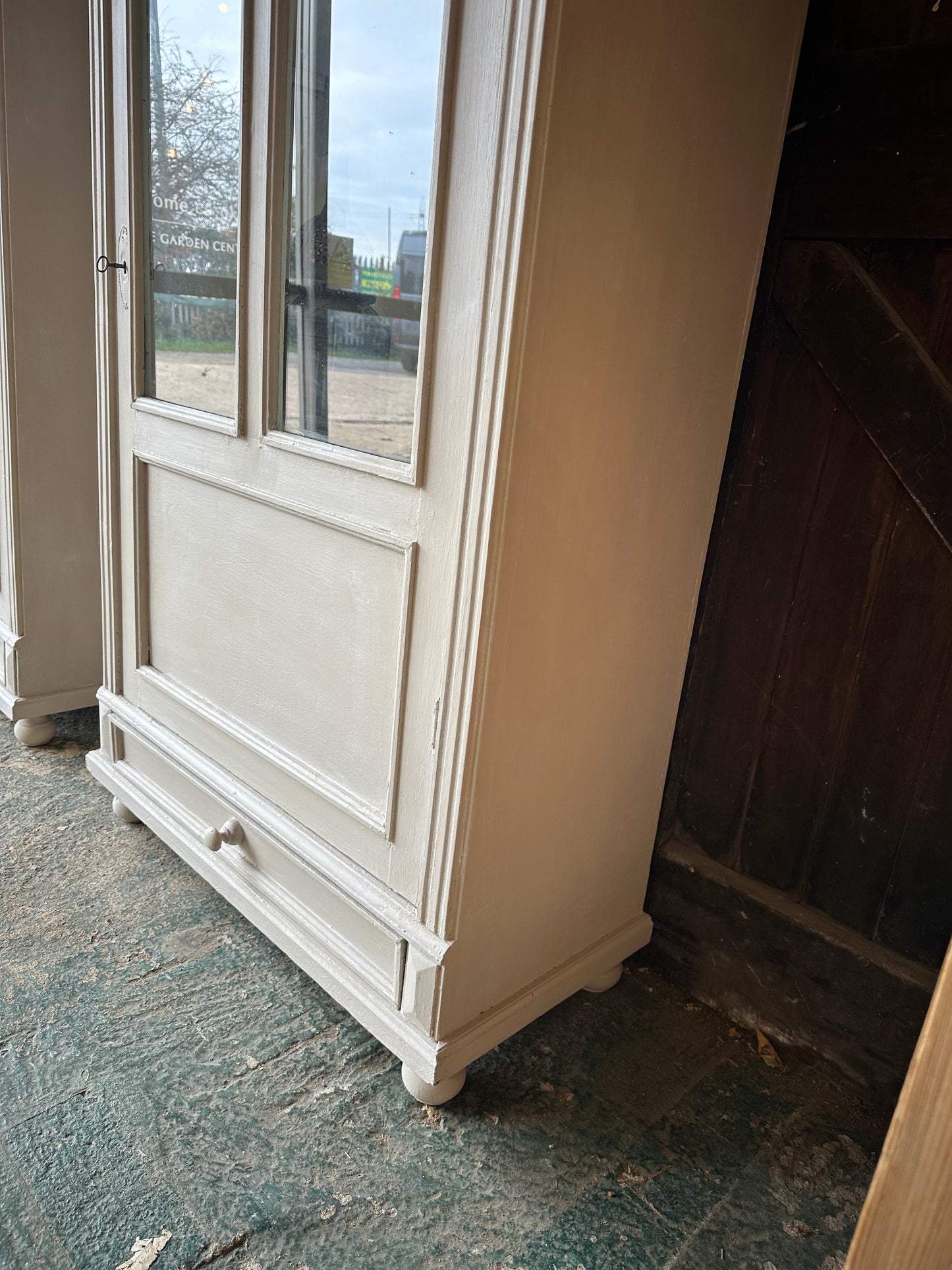 Vintage armoire / display cabinet