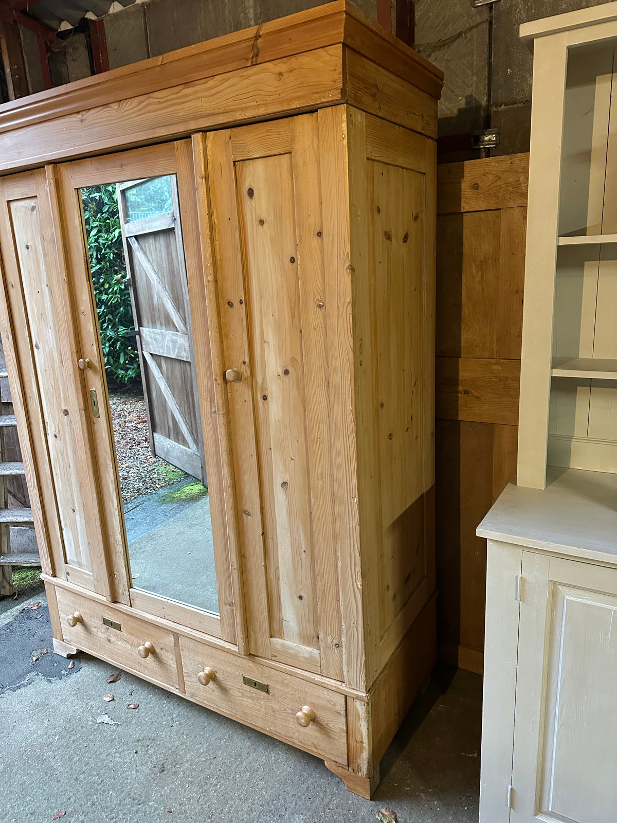 Vintage knock down wardrobe