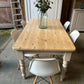 Farmhouse table 6 seater