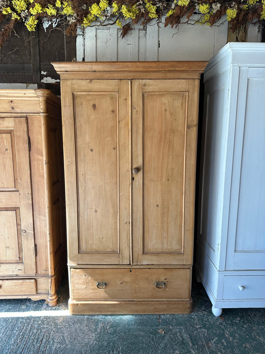 Rustic vintage wardrobe