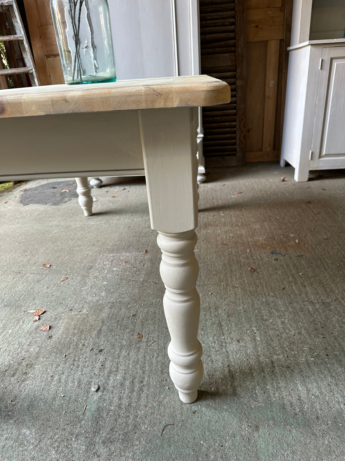 Farmhouse table 6 seater
