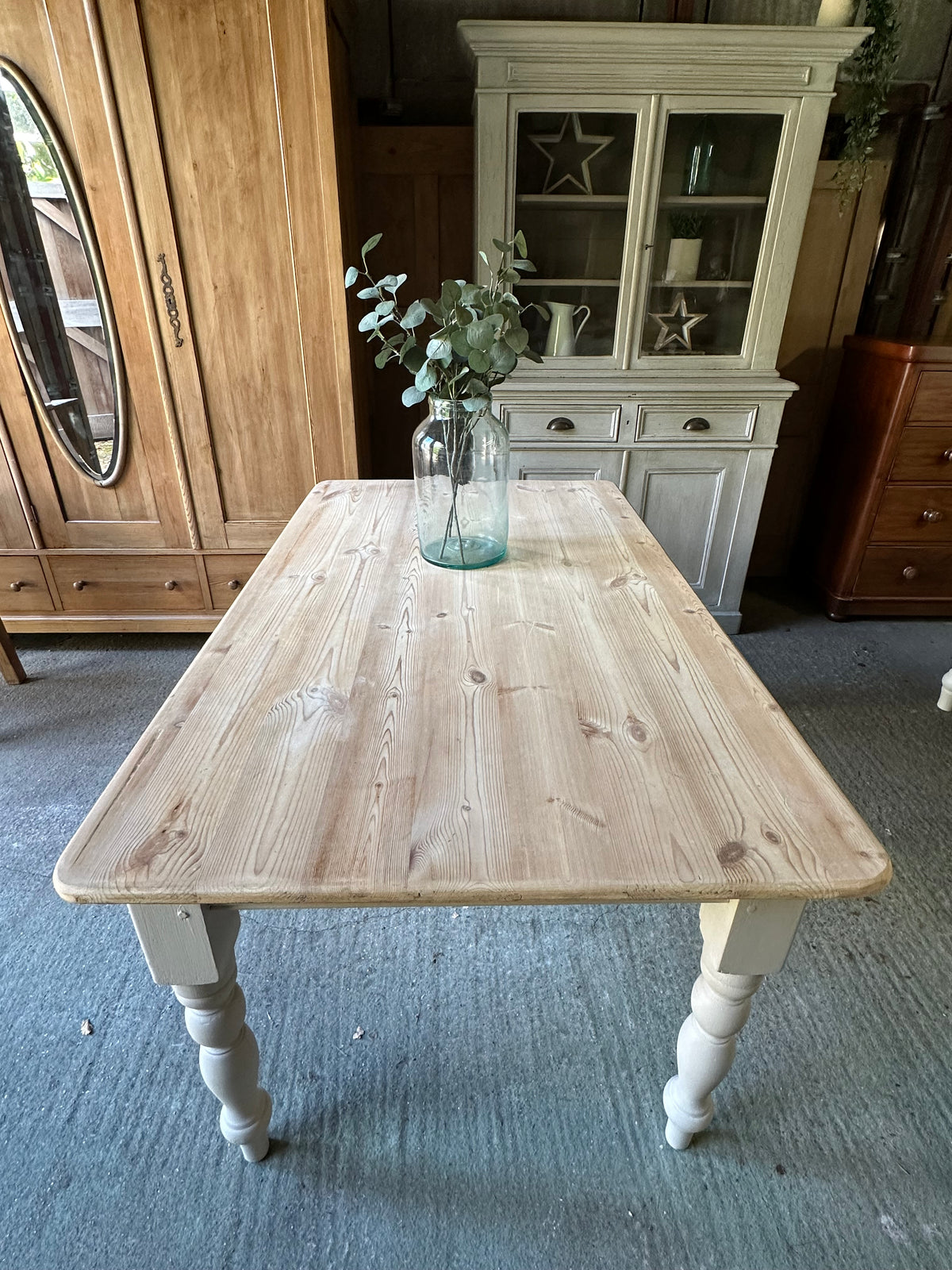 Farmhouse table 6 seater