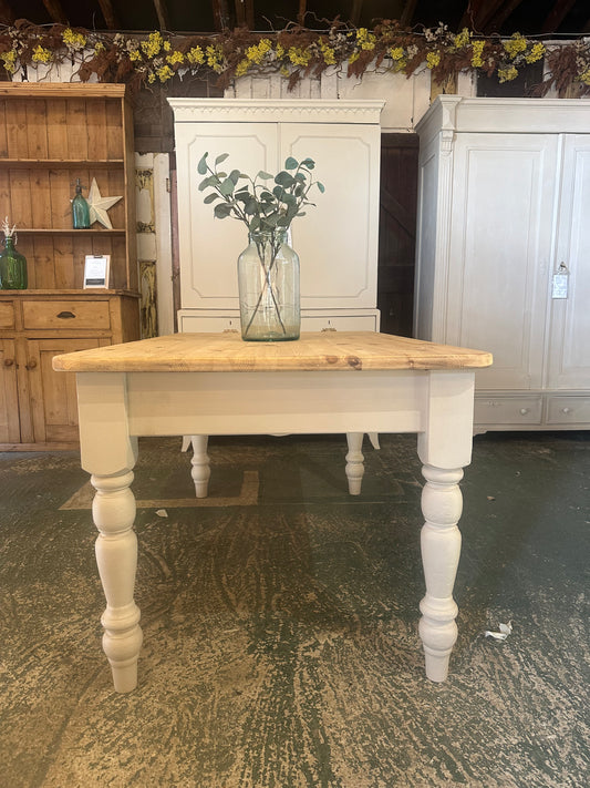 Farmhouse table 6 seater