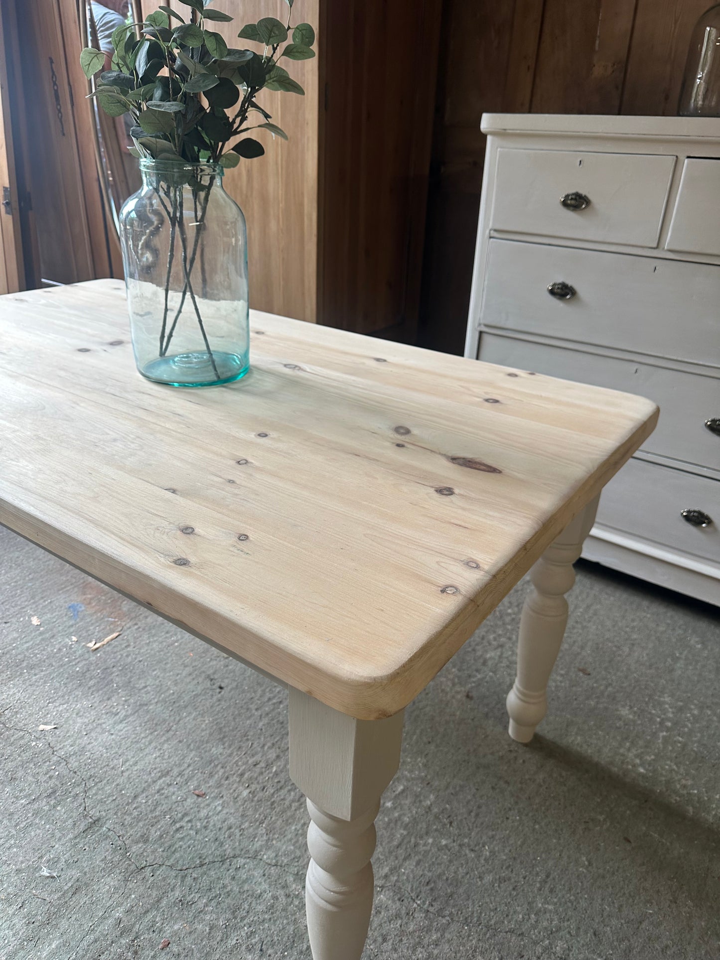 Farmhouse table 6 seater