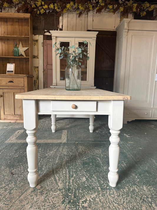 Farmhouse table 6 seater