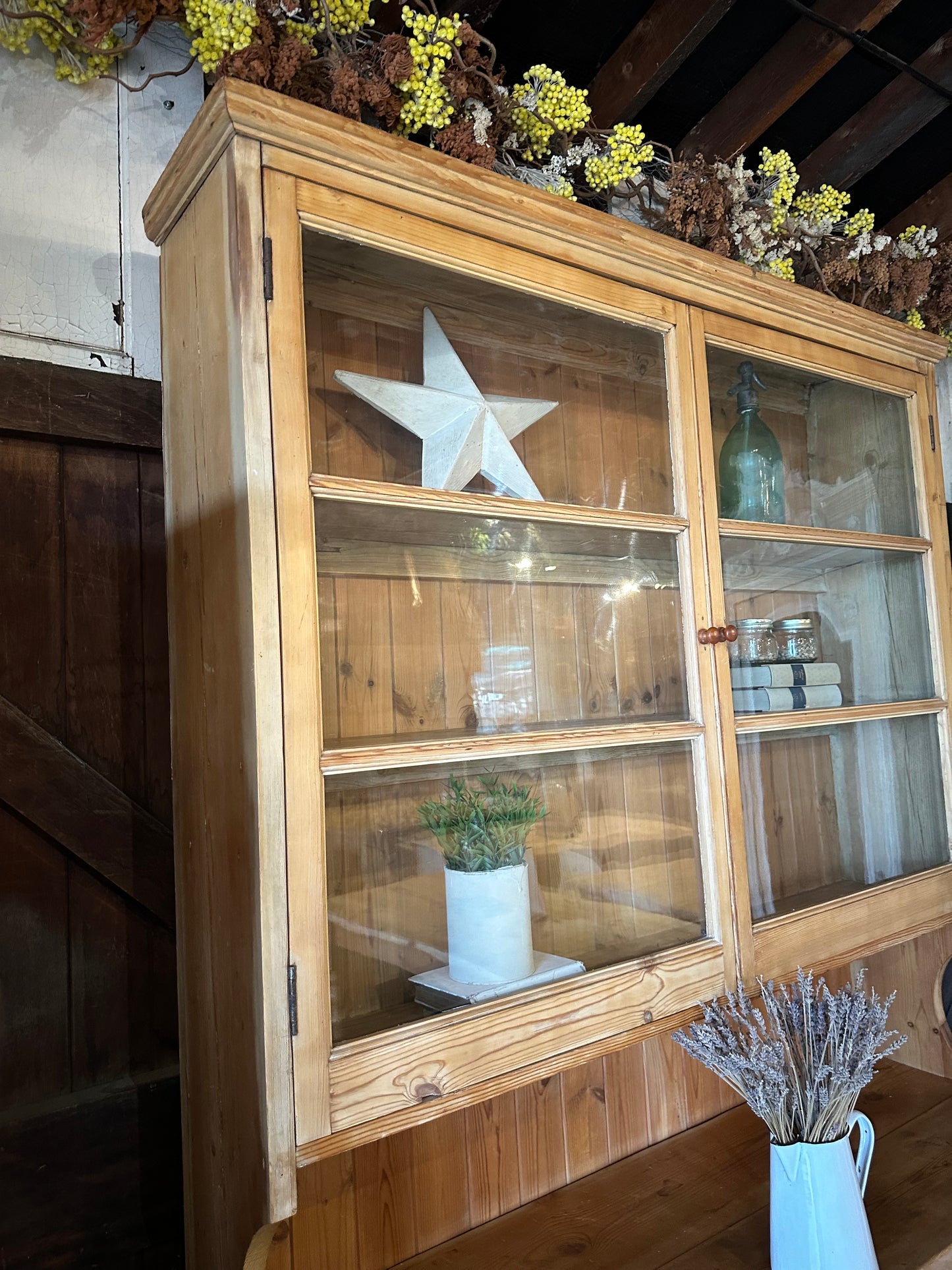 Rustic vintage dresser