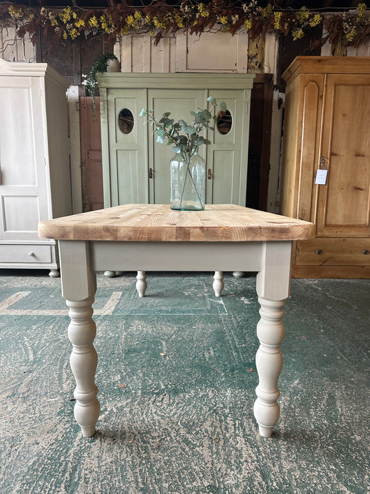 Farmhouse table 8 seater