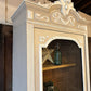 Rustic vintage armoire / linen press / dresser