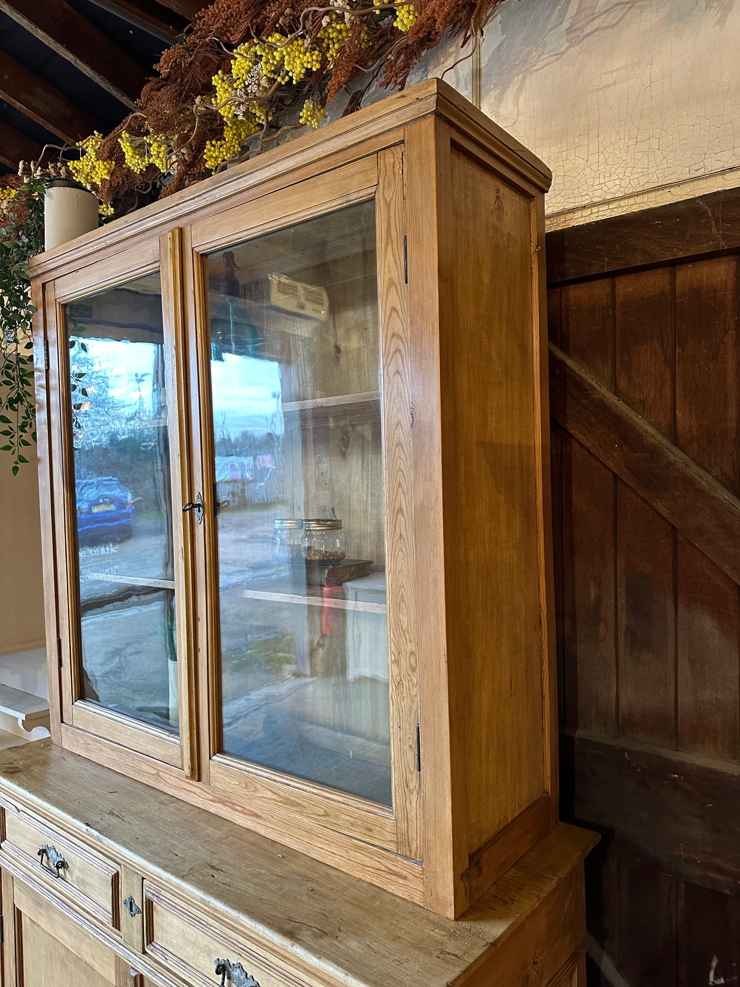Vintage glazed dresser