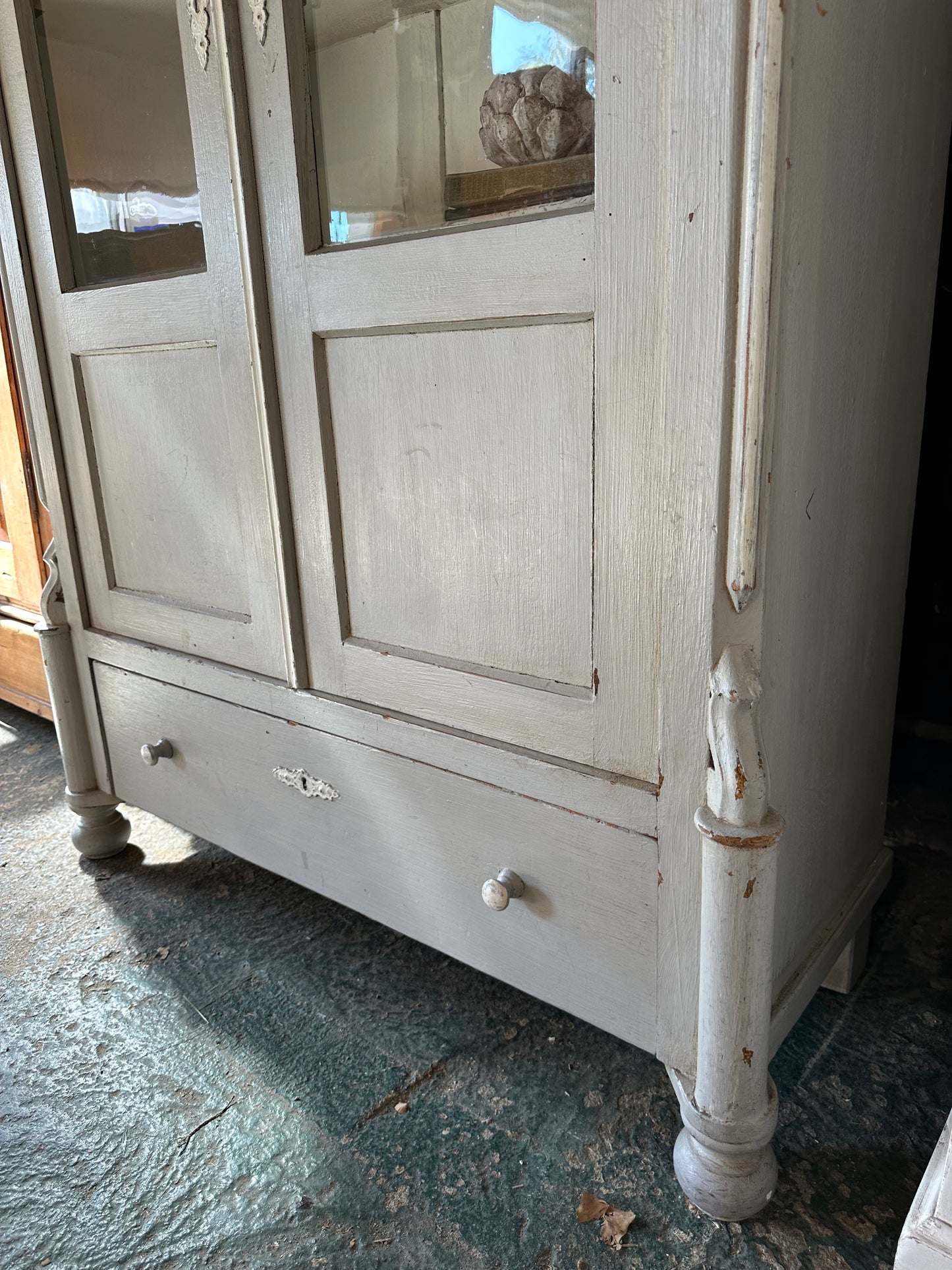 Rustic display cabinet /dresser