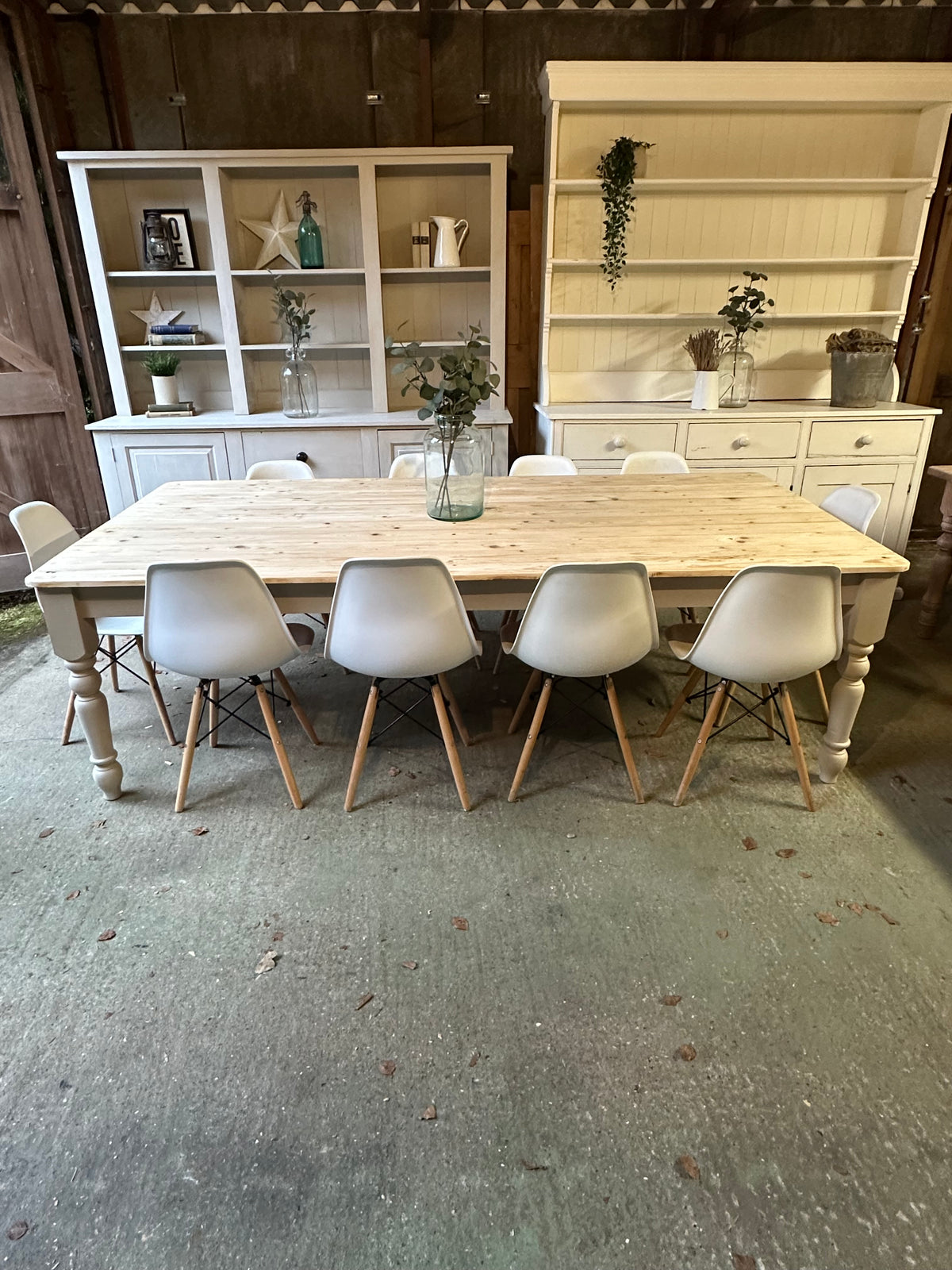 Farmhouse table 10-12 seater