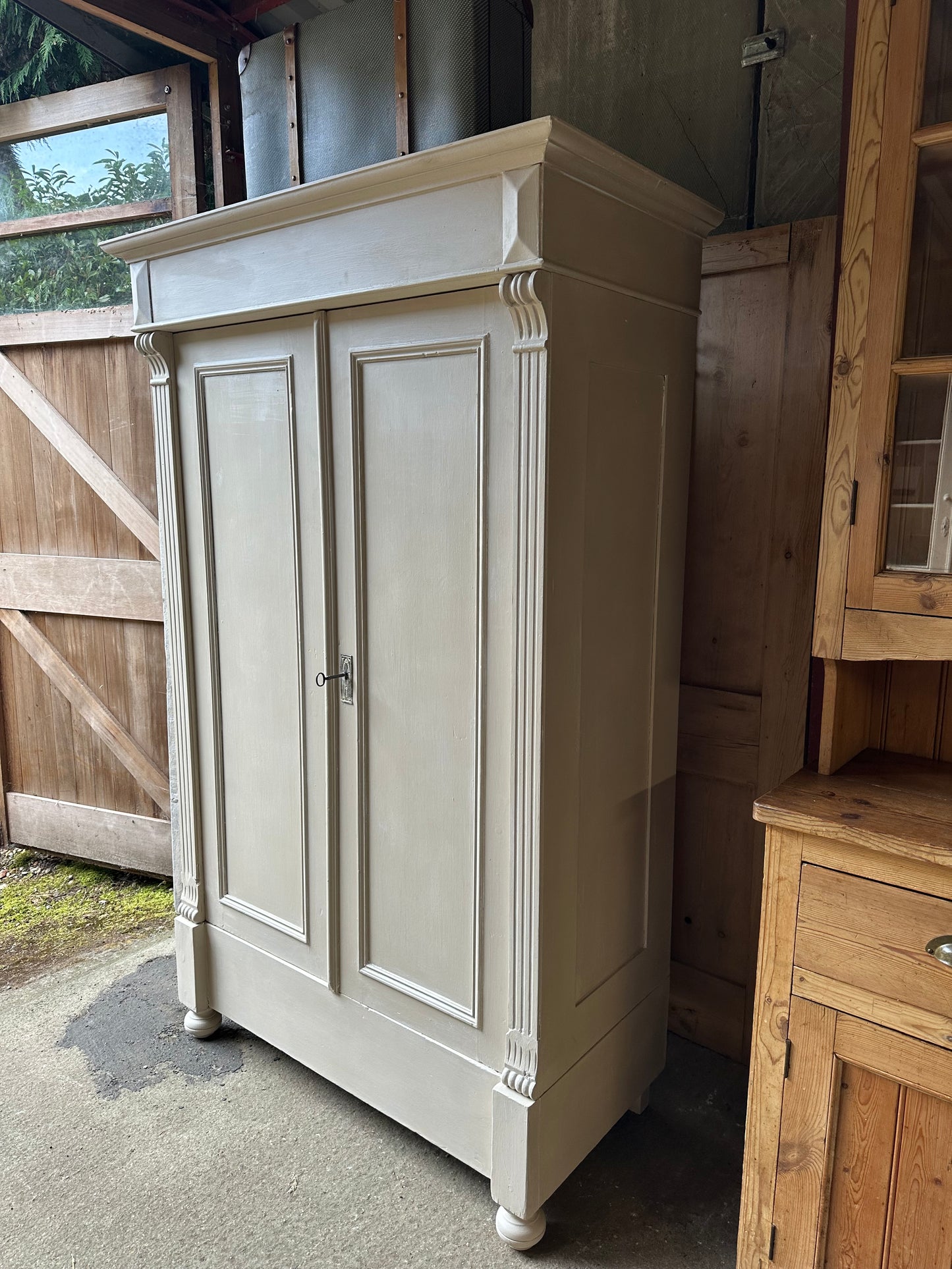 Vintage knock down wardrobe