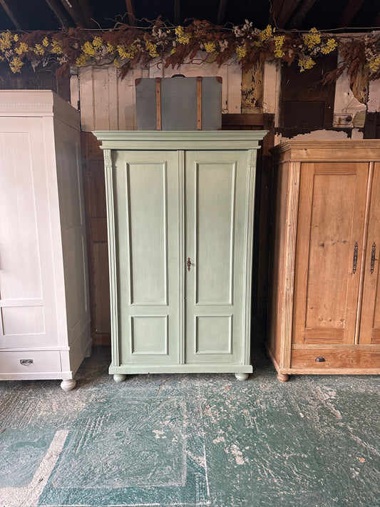 Rustic vintage wardrobe