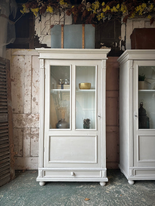 Vintage armoire / display cabinet.
