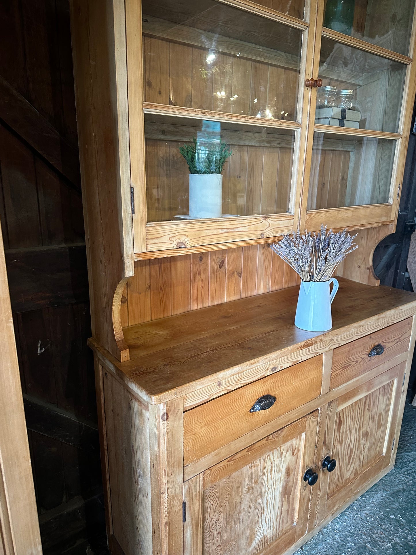 Rustic vintage dresser