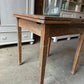 Vintage oak draw leaf table 2-4 seater