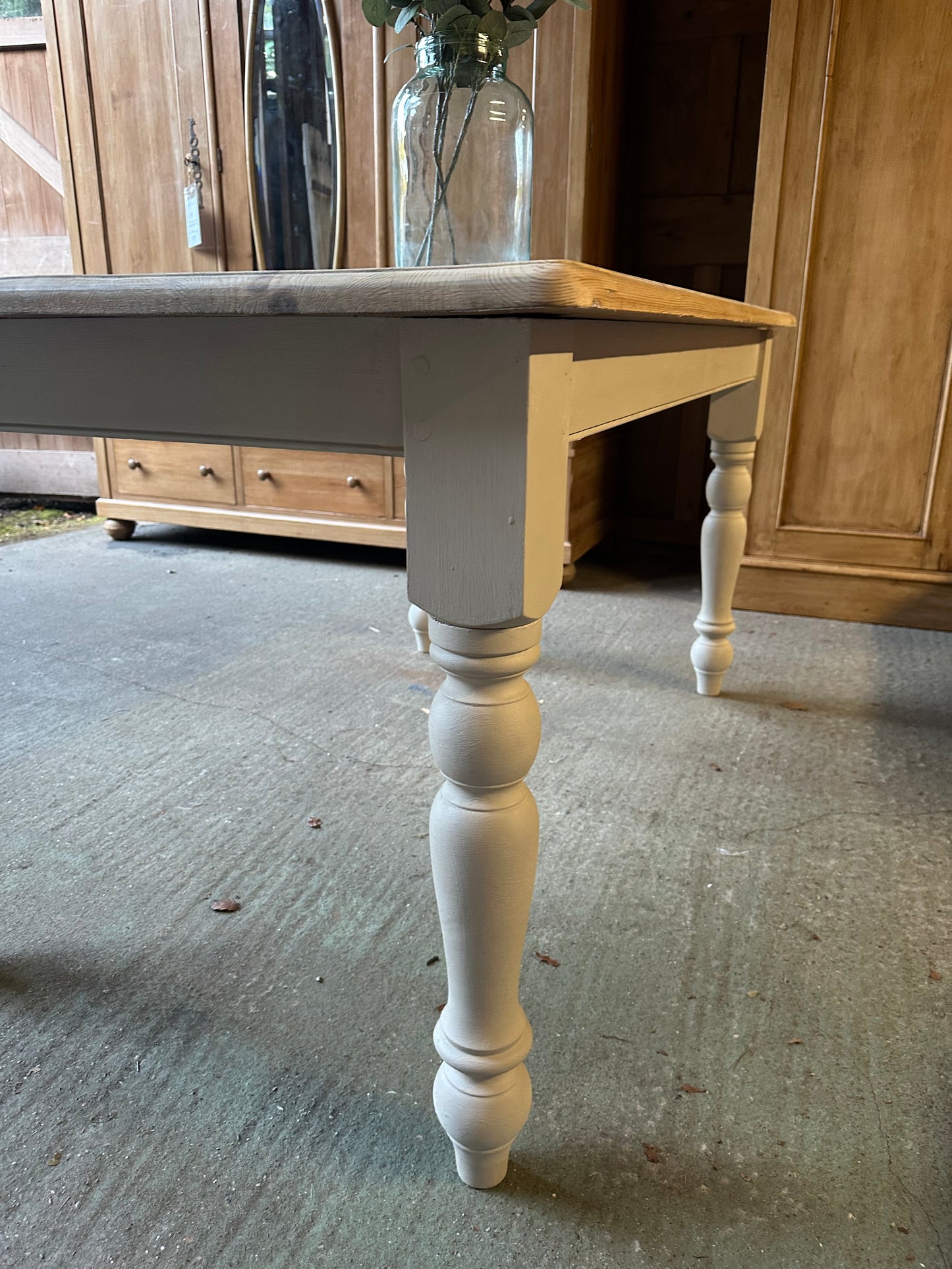 Farmhouse table 6 seater