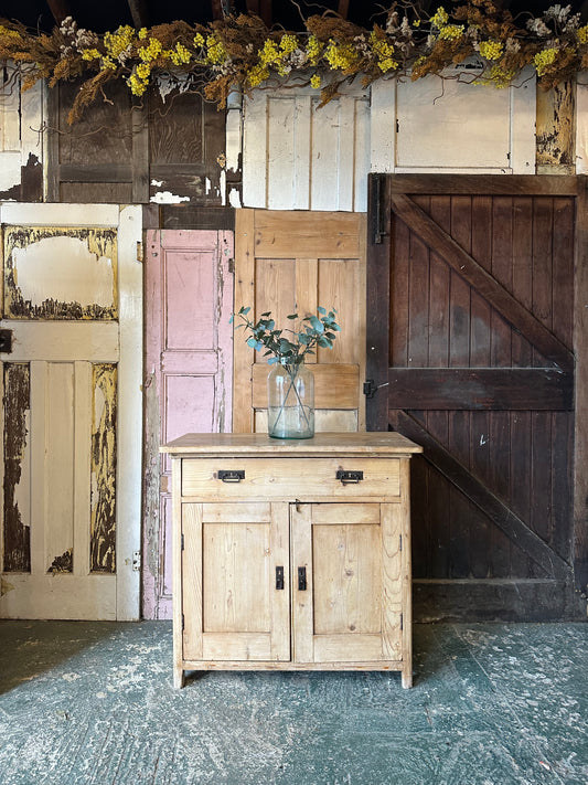 Rustic vintage sideboard