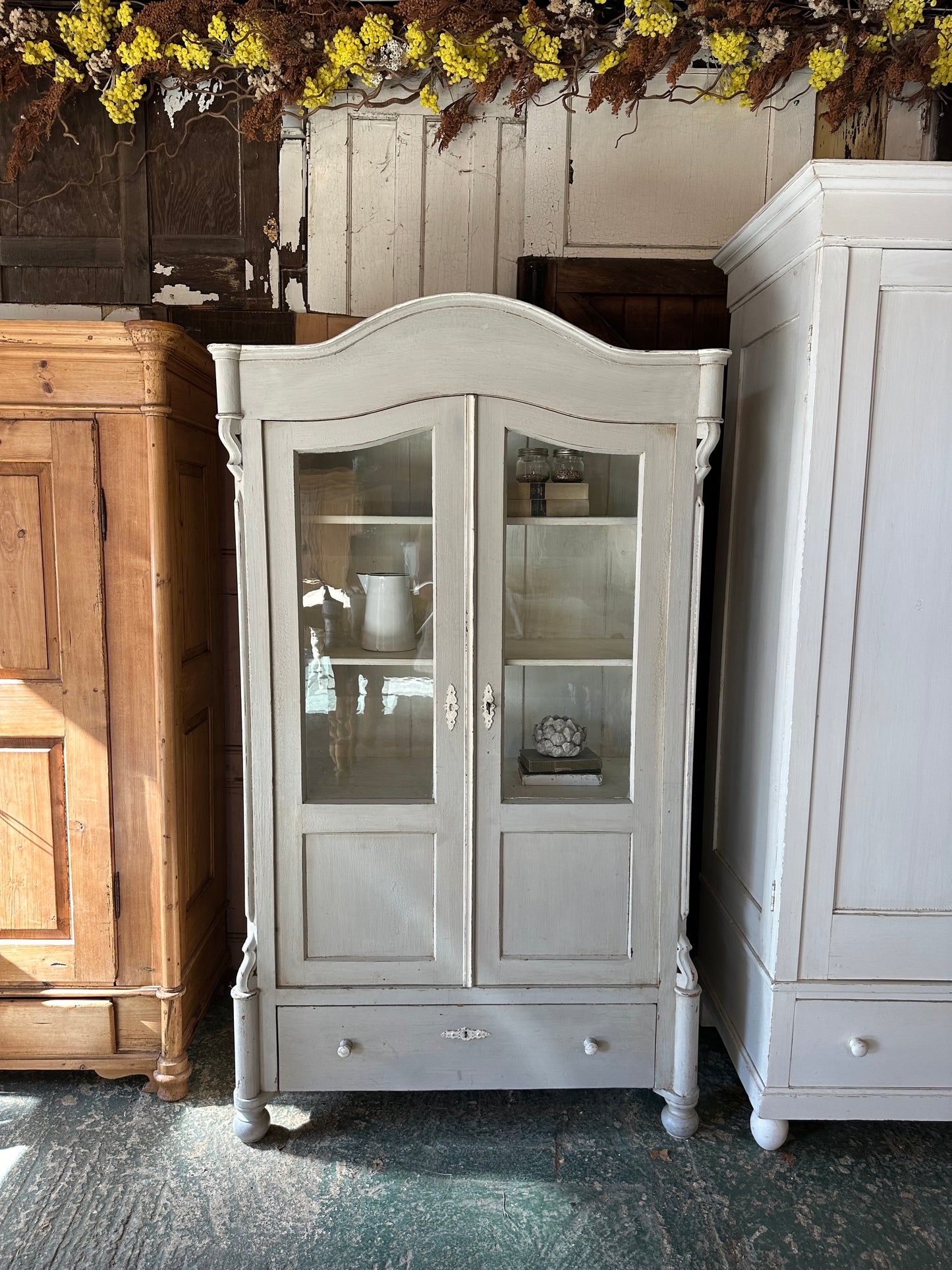 Rustic display cabinet /dresser