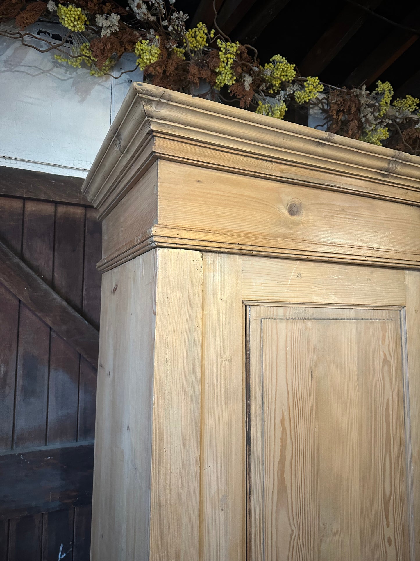 Rustic vintage knock down wardrobe