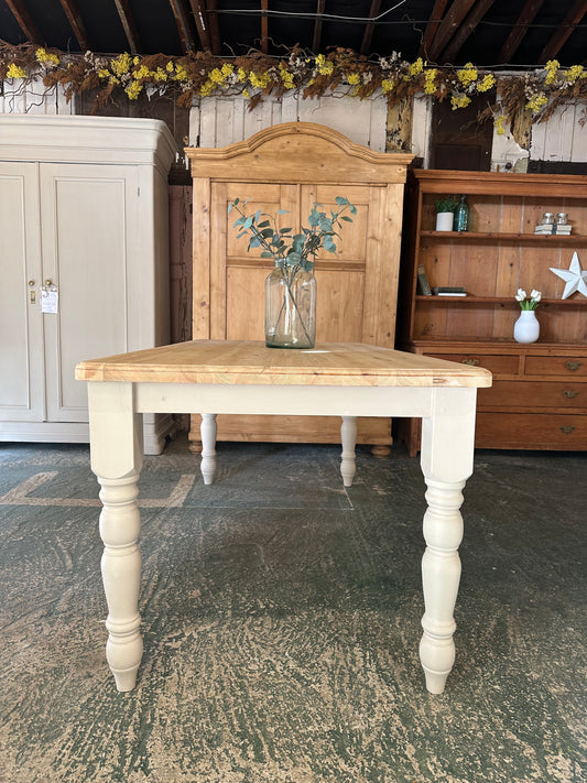 Rustic farmhouse table 8 seater