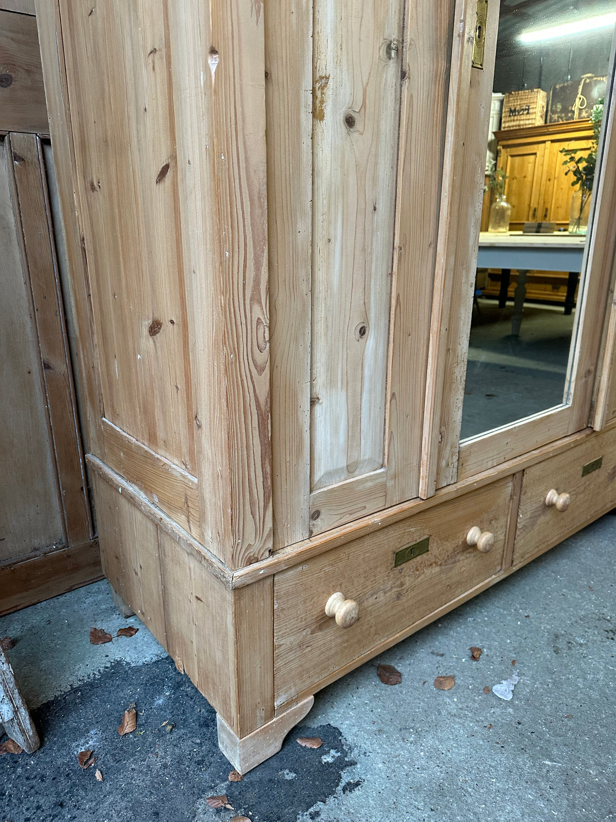 Vintage knock down wardrobe