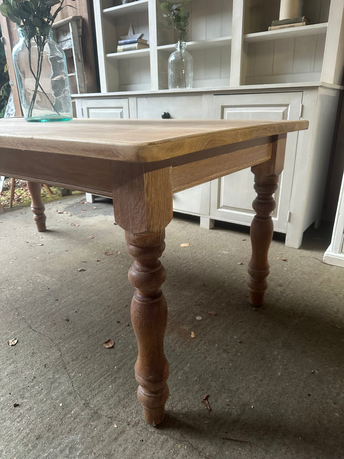 Farmhouse table 8 seater
