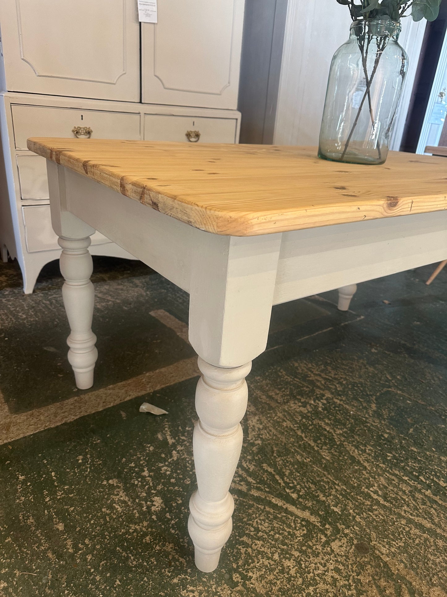 Farmhouse table 6 seater