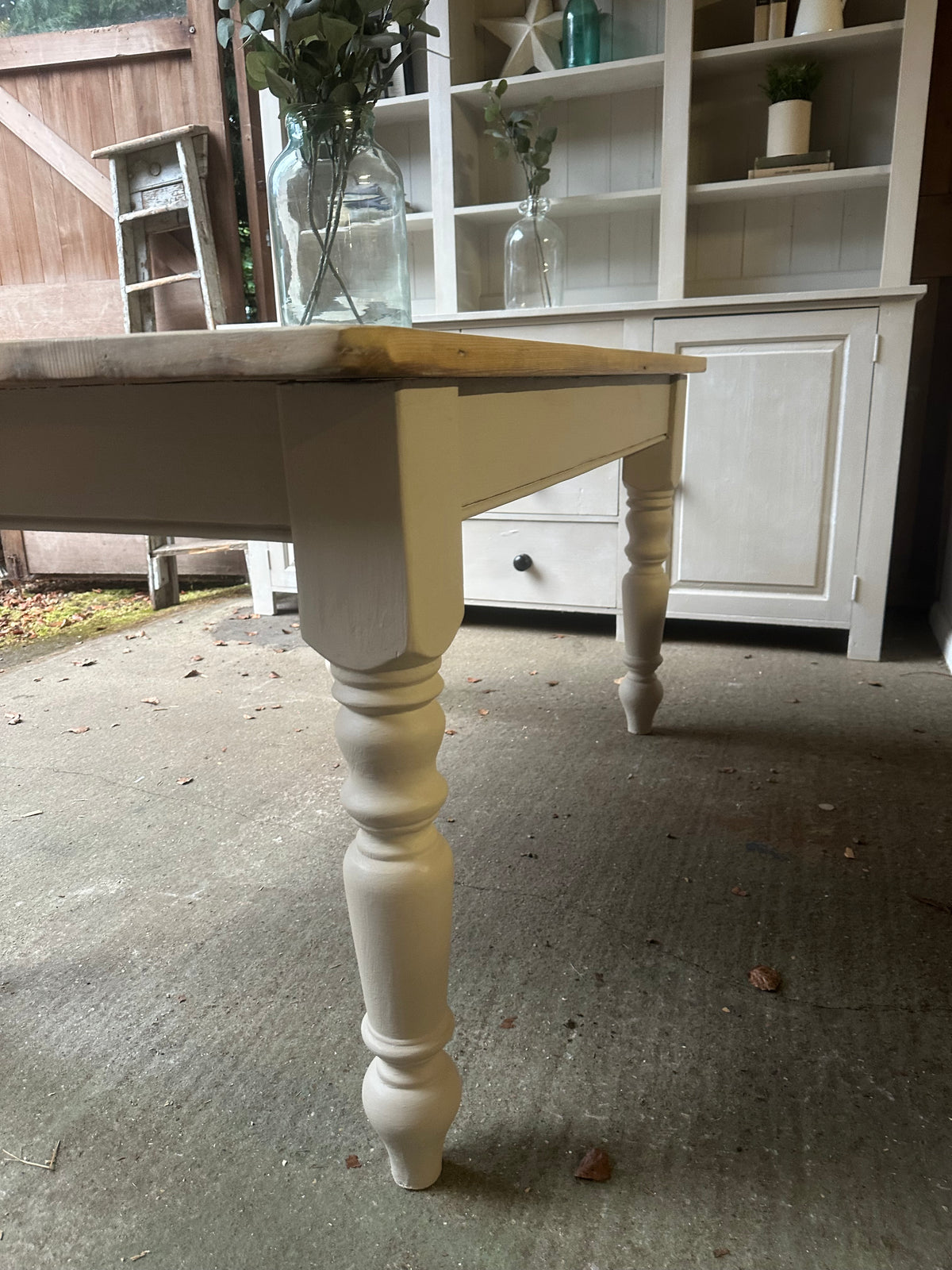 Farmhouse table 6 seater