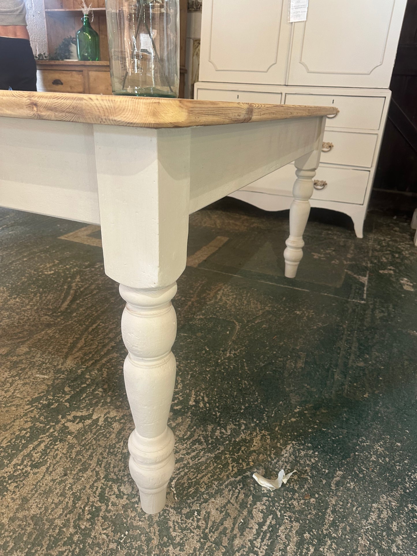 Farmhouse table 6 seater