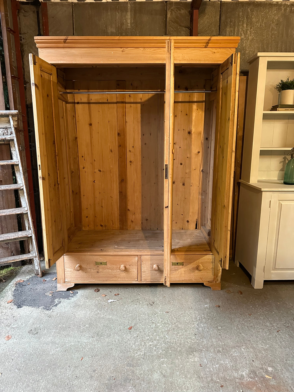 Vintage knock down wardrobe