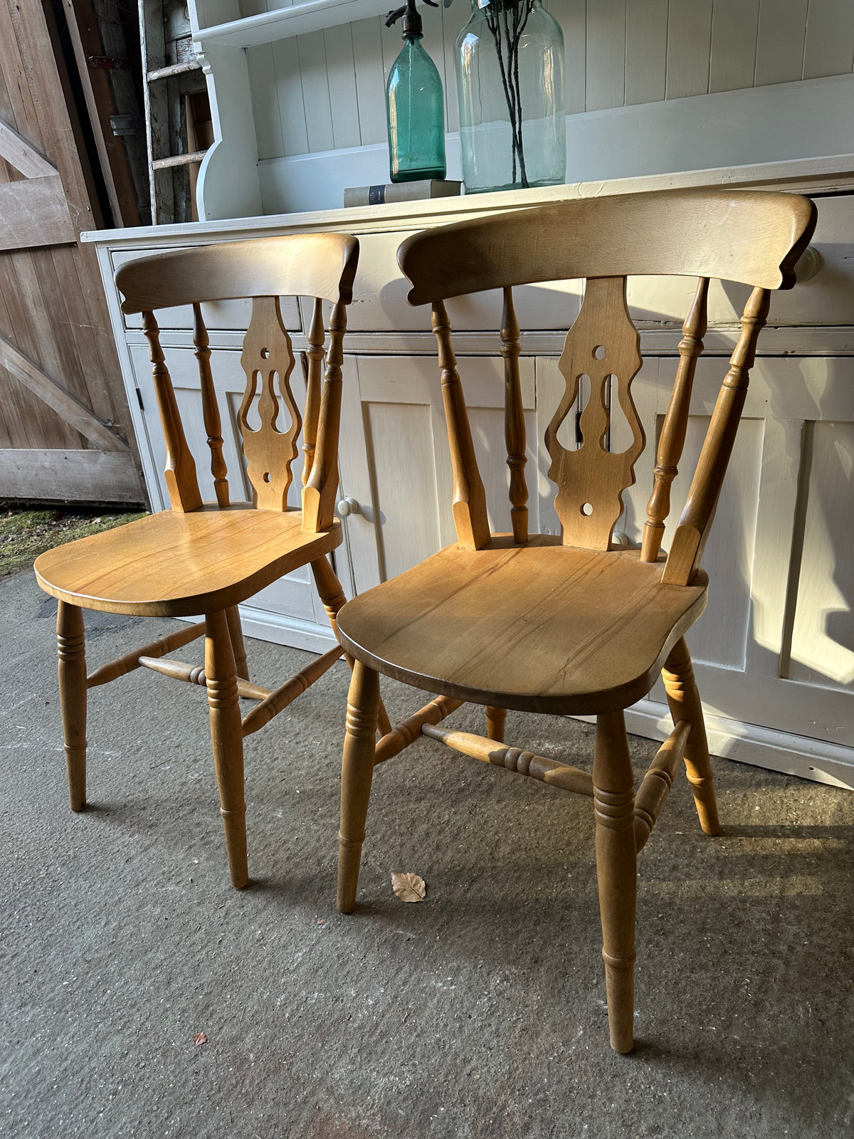 Farmhouse chairs 1 pair