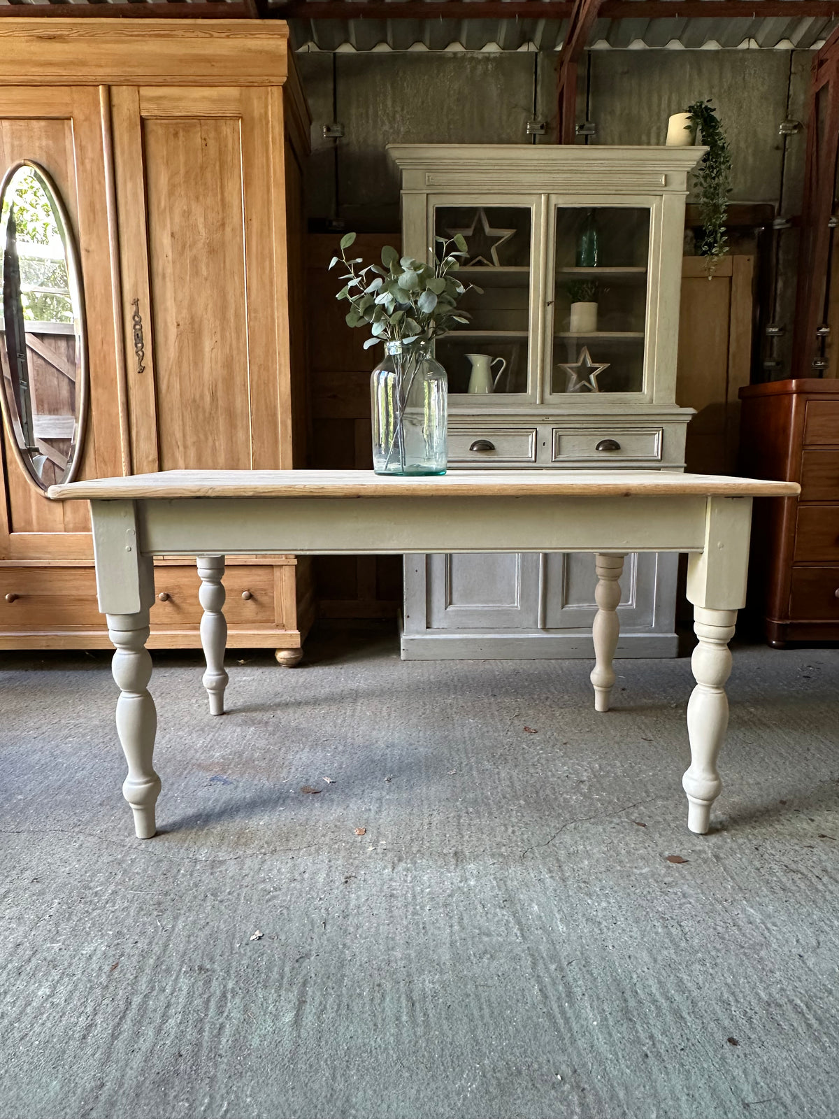 Farmhouse table 6 seater